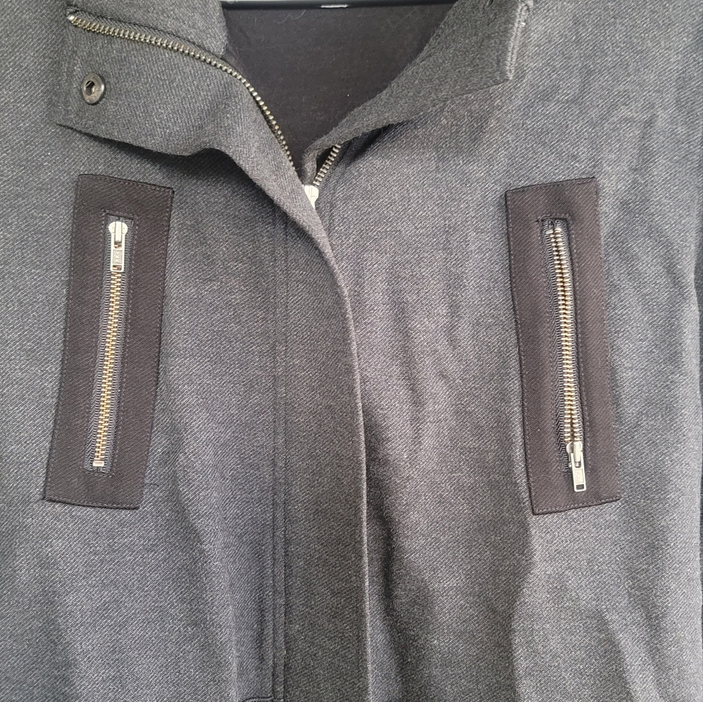 Cabi $178 Love Carol Collection Black Gray Mesh Jacket M - Picture 7 of 13
